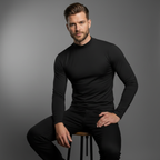 DRAKO | Base Mock Neck – Black
