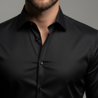 DRAKO | Tailored Shirt – Black