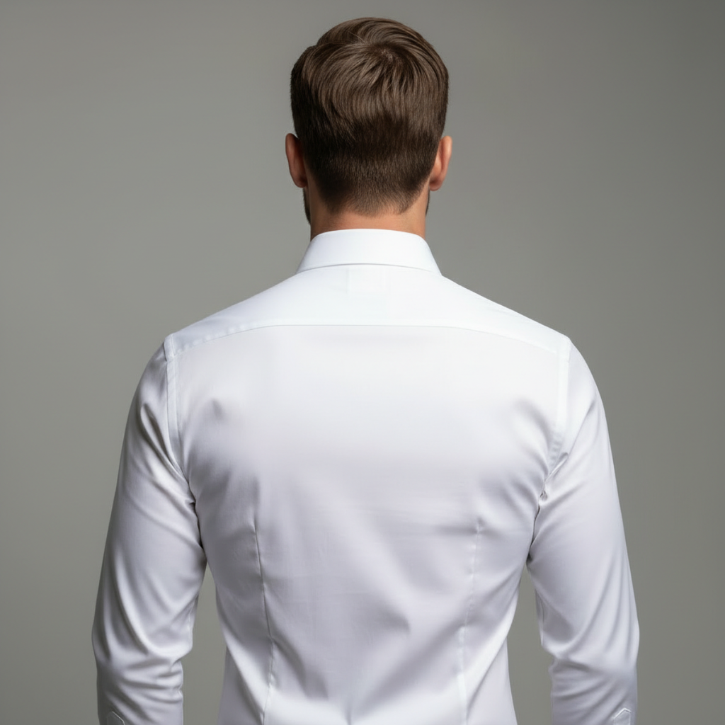 DRAKO | Tailored Shirt – White