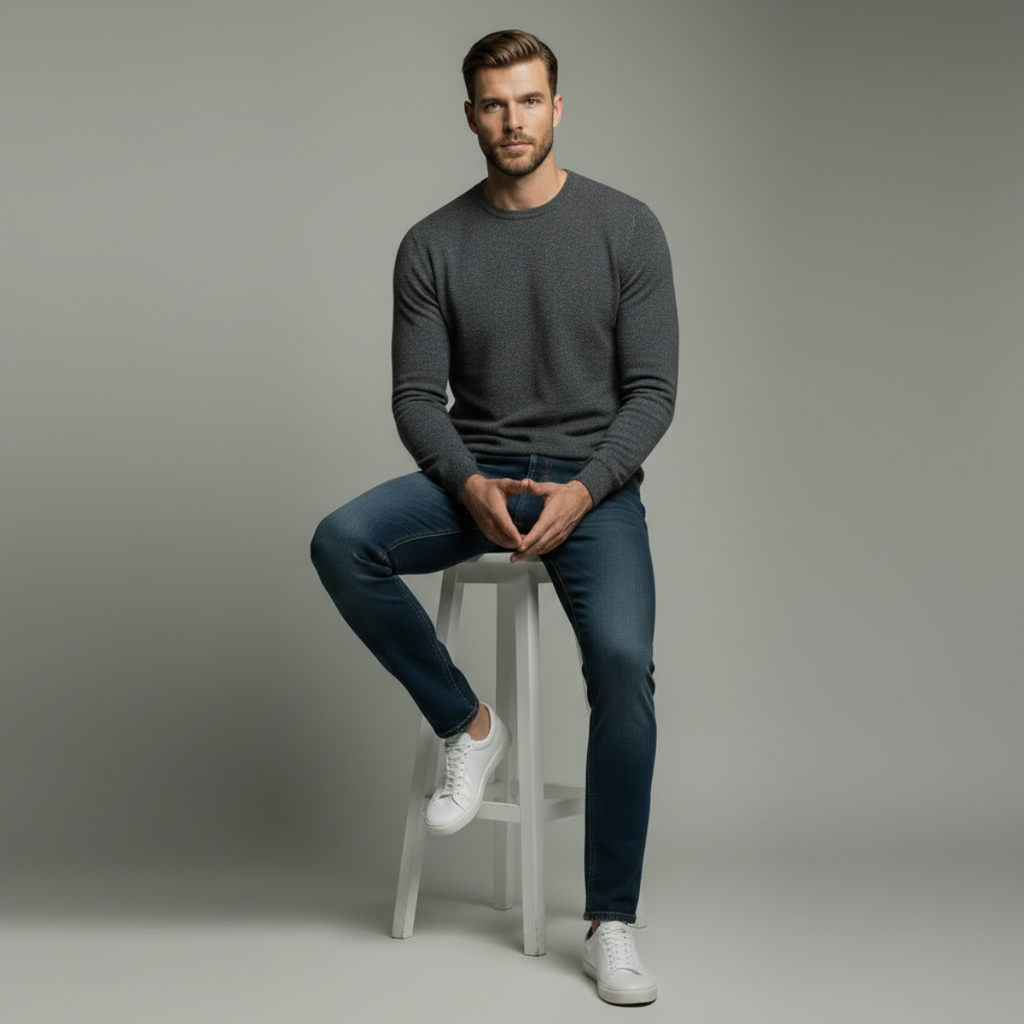 DRAKO | Slim Denim – Dark Wash