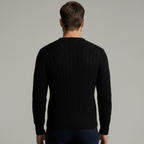 DRAKO | CABLE-KNIT COTTON SWEATER